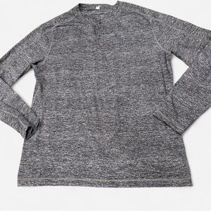 Lululemon Athletica Black and White Knit Top